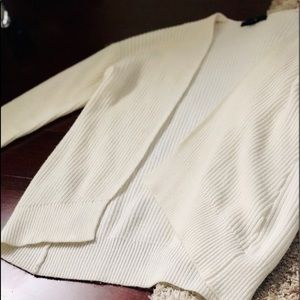 Cream Cardigan Sweater